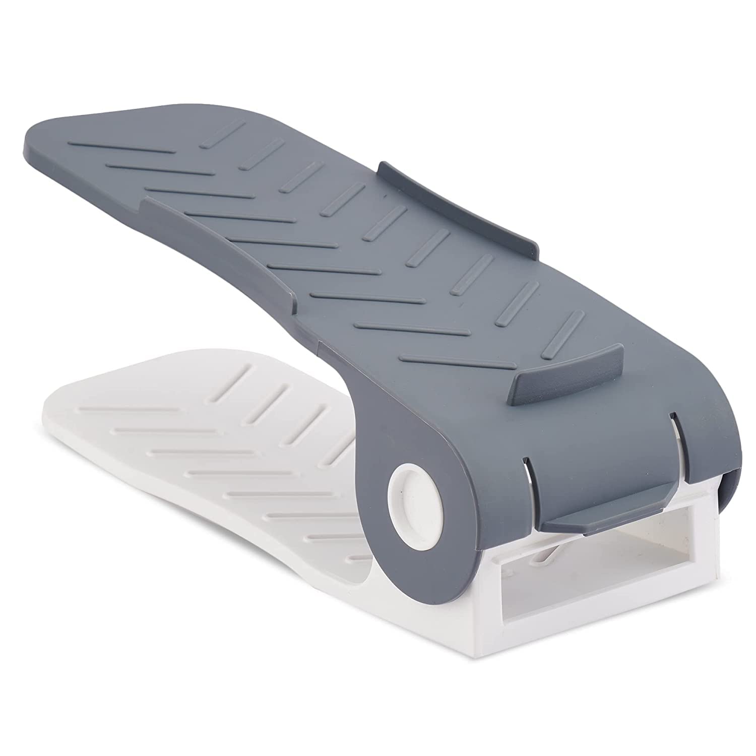 Adjustable shoe organizer for space-saving storage Adjustable shoe organizer for space-saving storage